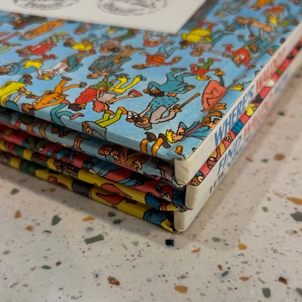 Vintage First Editions 1980s Where’s Waldo Book Lot 3 Titles‎ by Martin Handford